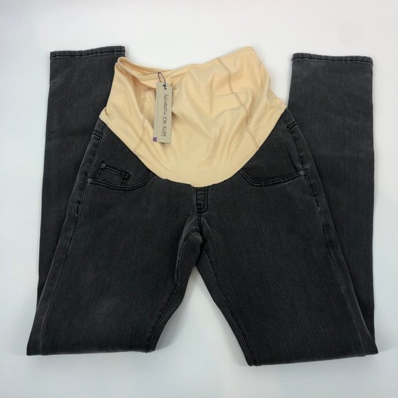 Kimi + Kai black denim straight leg jeans size 25 - Picture 2 of 5